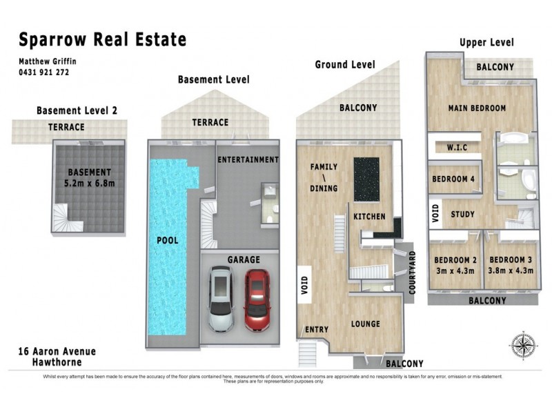 16 Aaron Avenue, Hawthorne QLD 4171 Floorplan