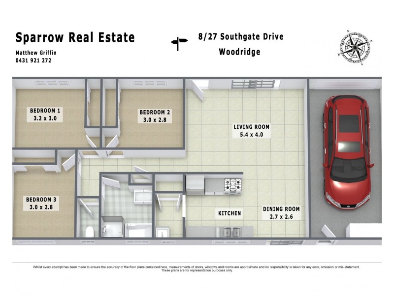 8/27 Southgate Drive, Woodridge QLD 4114 Floorplan