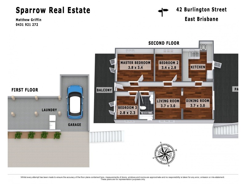 42 Burlington Street, East Brisbane QLD 4169 Floorplan