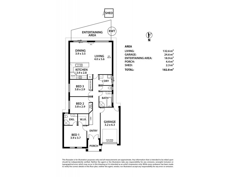 1A Armstrong Street, Mount Barker SA 5251 Floorplan