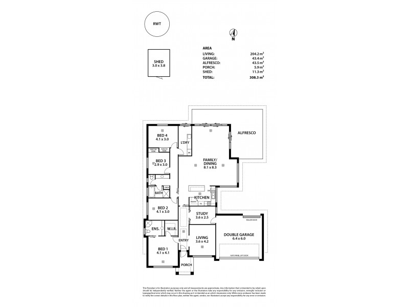 3 Jordan Street, Mount Barker SA 5251 Floorplan