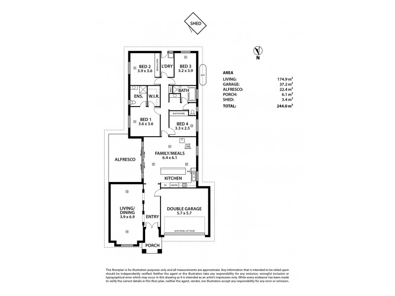 8 Jordan Street, Mount Barker SA 5251 Floorplan
