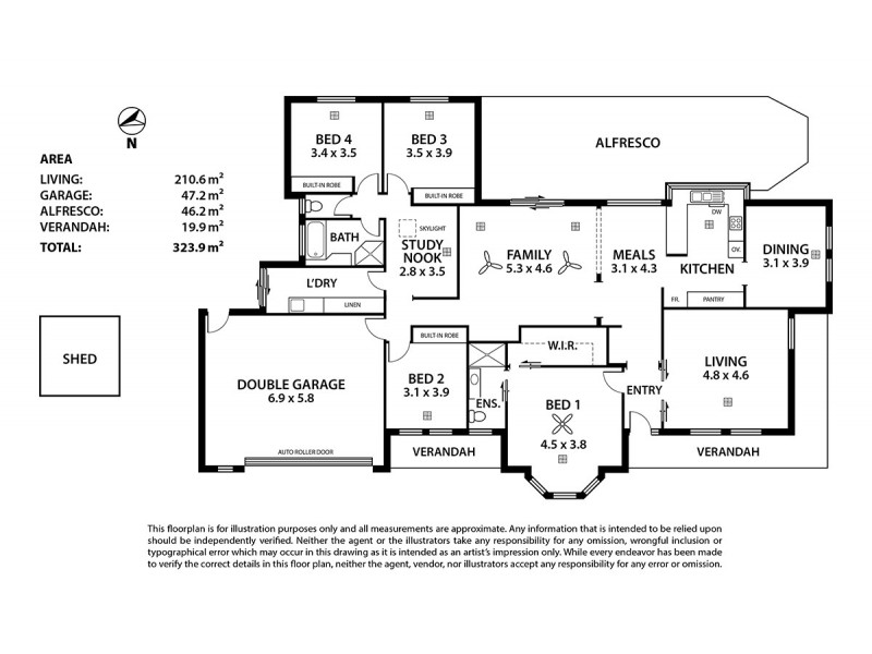 22 Burnbank Way, Mount Barker SA 5251 Floorplan