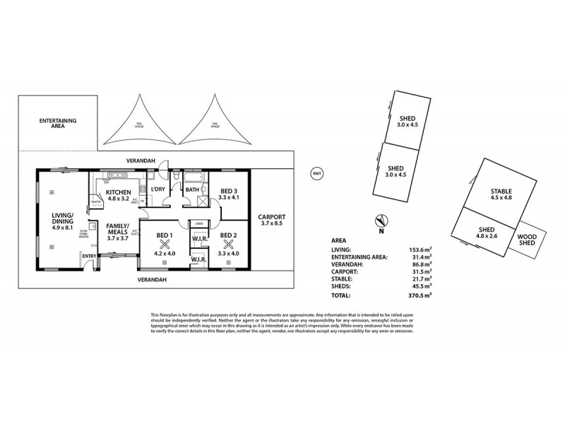 26 Albion Drive, Strathalbyn SA 5255 Floorplan