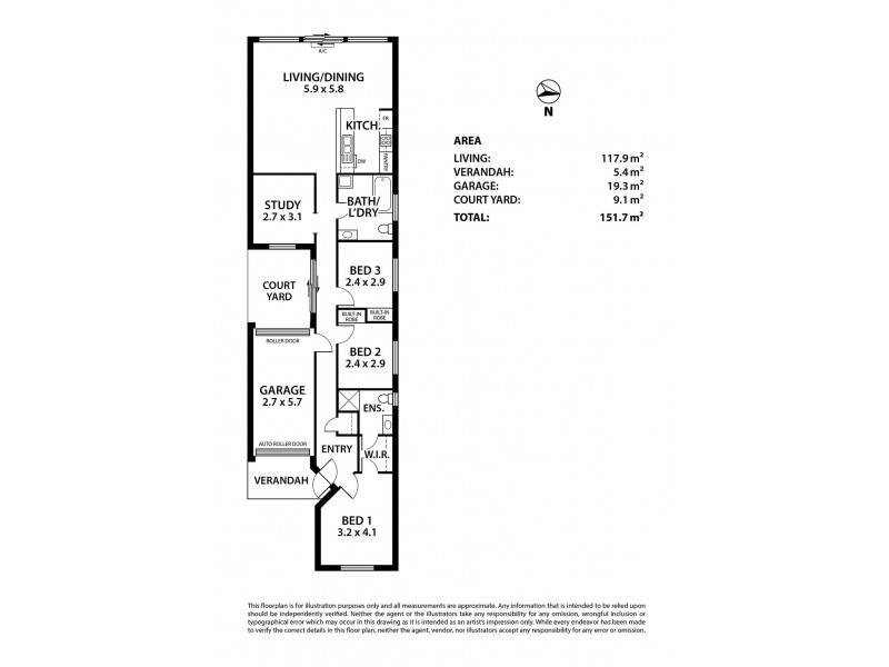1B Collins Street, Mount Barker SA 5251 Floorplan