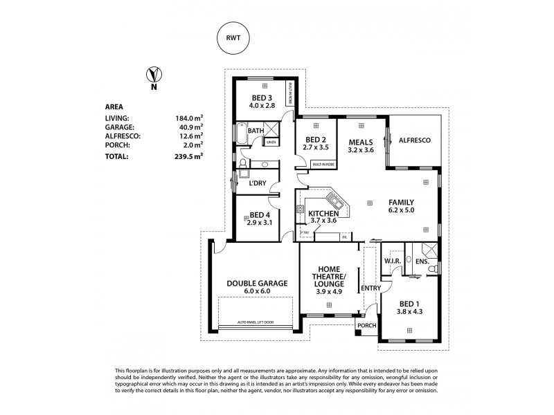 21 Bluestone Drive, Mount Barker SA 5251 Floorplan