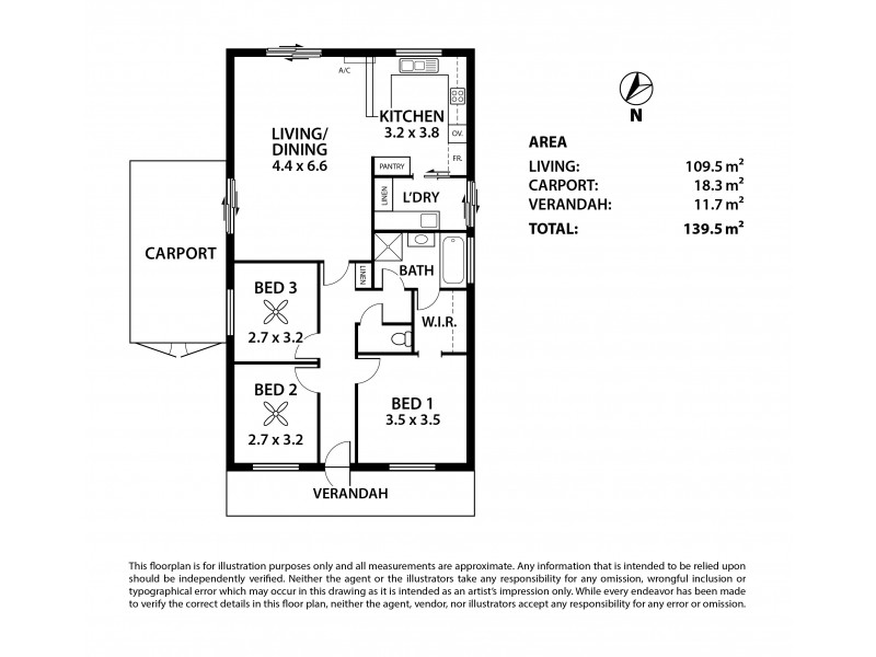 36 Fletcher Road, Mount Barker SA 5251 Floorplan