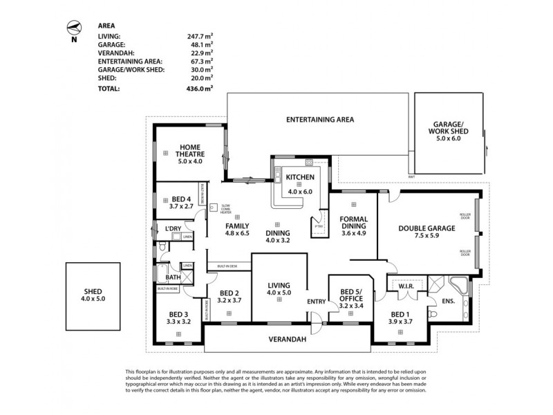 34 St James Drive, Littlehampton SA 5250 Floorplan