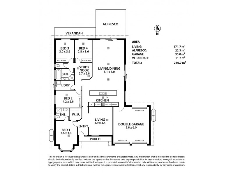 16 Greenfield Street, Mount Barker SA 5251 Floorplan
