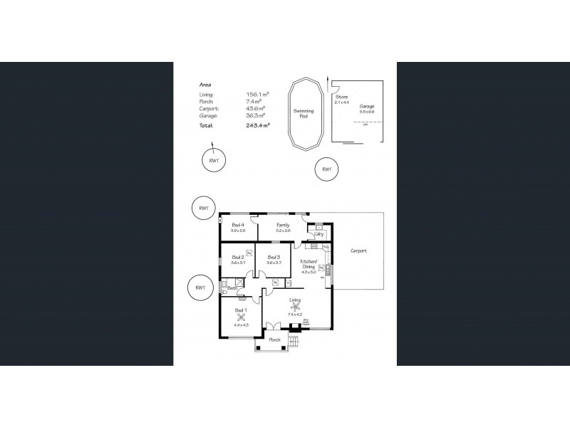 12 Walker Street, Macclesfield SA 5153 Floorplan