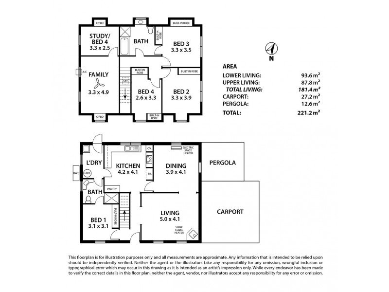 33 First Avenue, Bridgewater SA 5155 Floorplan
