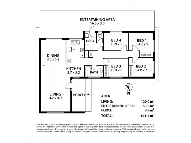1/165A North Road, Nairne SA 5252 Floorplan