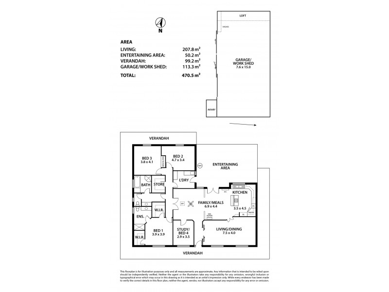 3 Reuben Pope Court, Mount Barker SA 5251 Floorplan