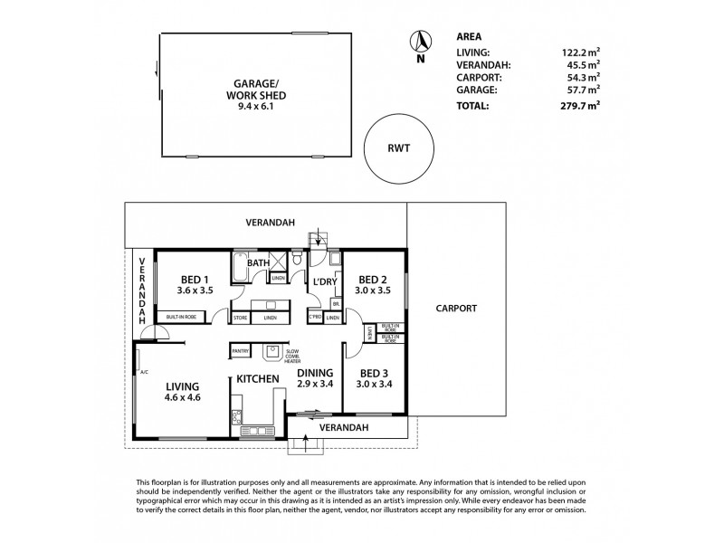 6 Marriott Street, Macclesfield SA 5153 Floorplan