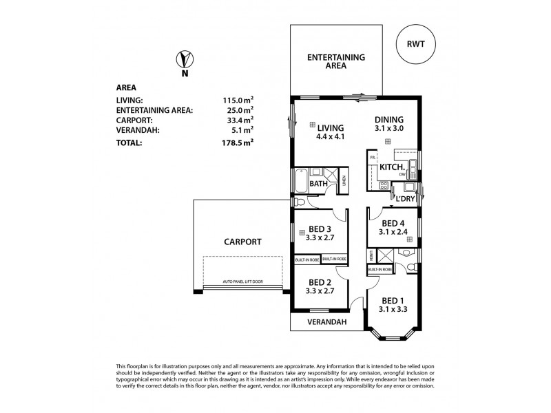 12/14 Hillman Drive, Nairne SA 5252 Floorplan