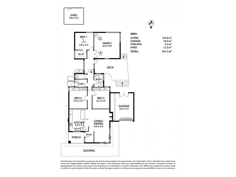27 Oak Avenue, Bridgewater SA 5155 Floorplan
