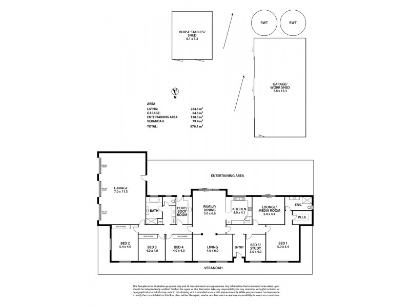 29 (Lot4) Trainers Way, Strathalbyn SA 5255 Floorplan