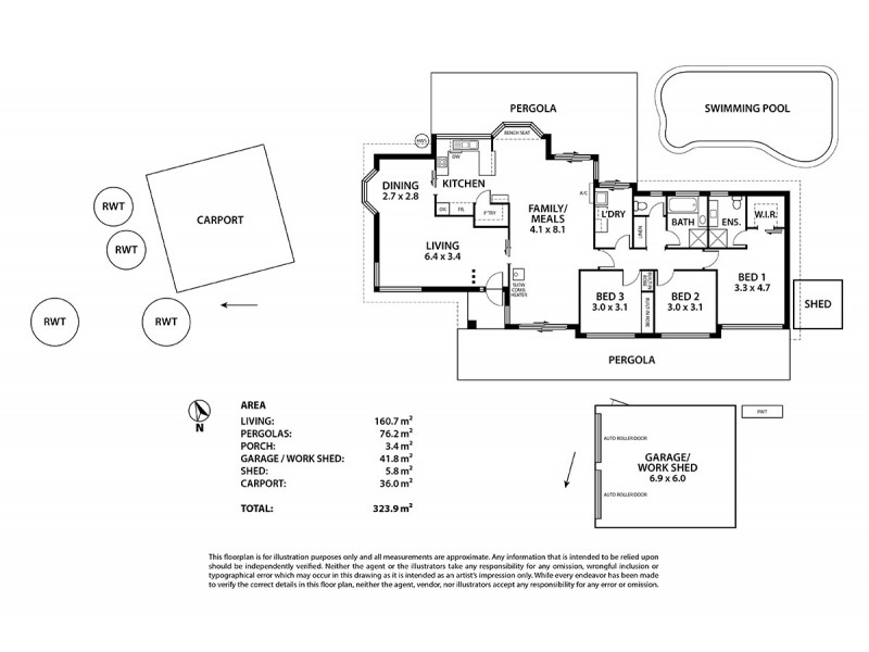 18A Smeaton Crescent, Littlehampton SA 5250 Floorplan