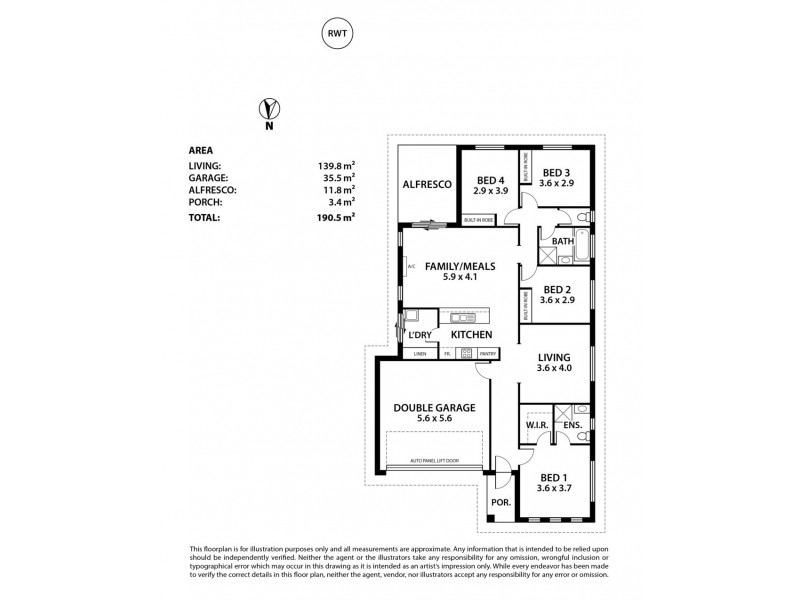 9 Sturdeck Street, Nairne SA 5252 Floorplan