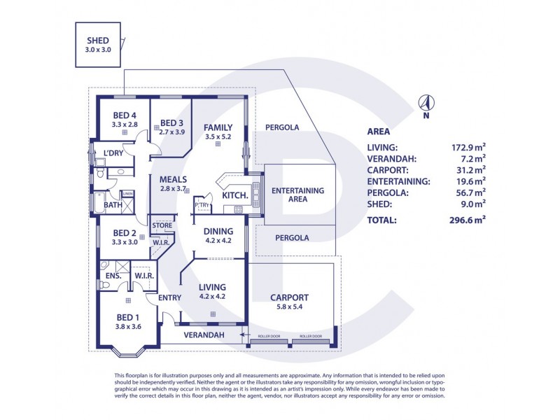 18 Cowan Avenue, Littlehampton SA 5250 Floorplan