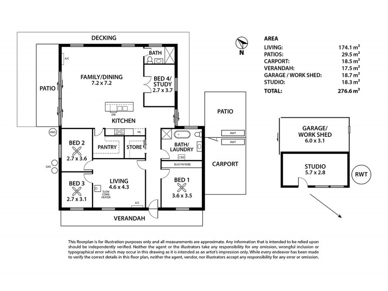 11 Chester Court, Blakiston SA 5250 Floorplan