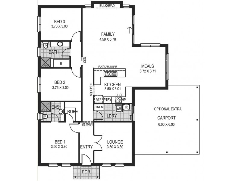 Ashbourne SA 5157 Floorplan