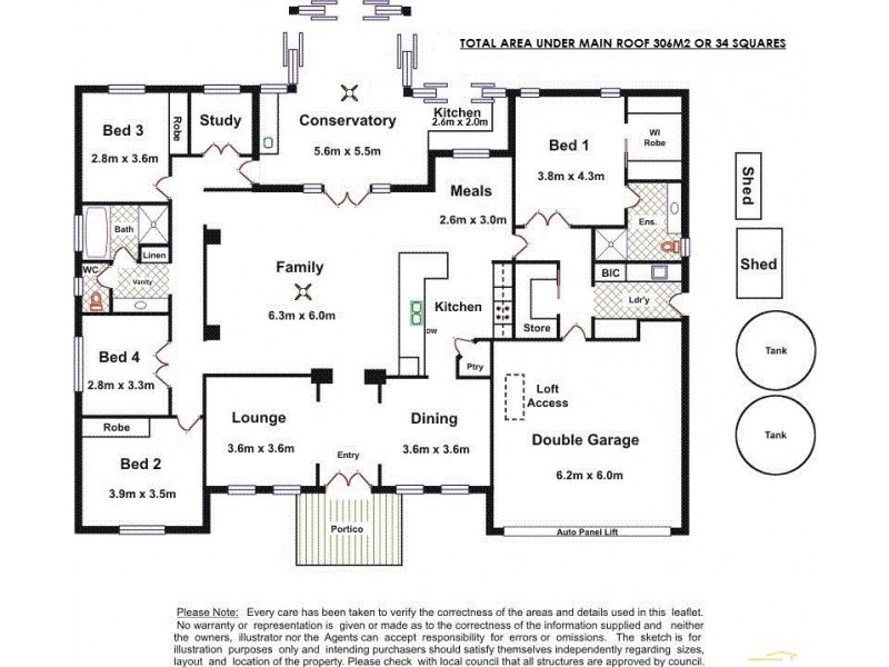 7 Hillcrest Court, Littlehampton SA 5250 Floorplan