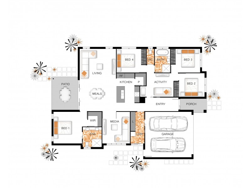 761 Stoneyway, Maudsland QLD 4210 Floorplan