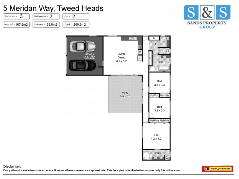 5 Meridian Way, Tweed Heads NSW 2485 Floorplan