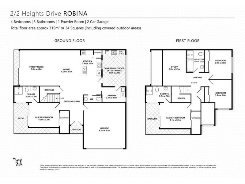 1and2/2 Heights Drive, Robina QLD 4226
