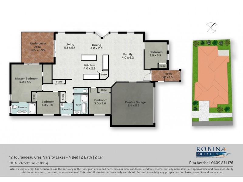 12 Tourangeau Crescent, Varsity Lakes QLD 4227