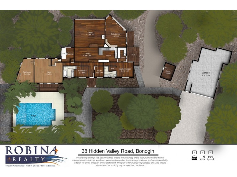 38 Hidden Valley Road, Bonogin QLD 4213 Floorplan