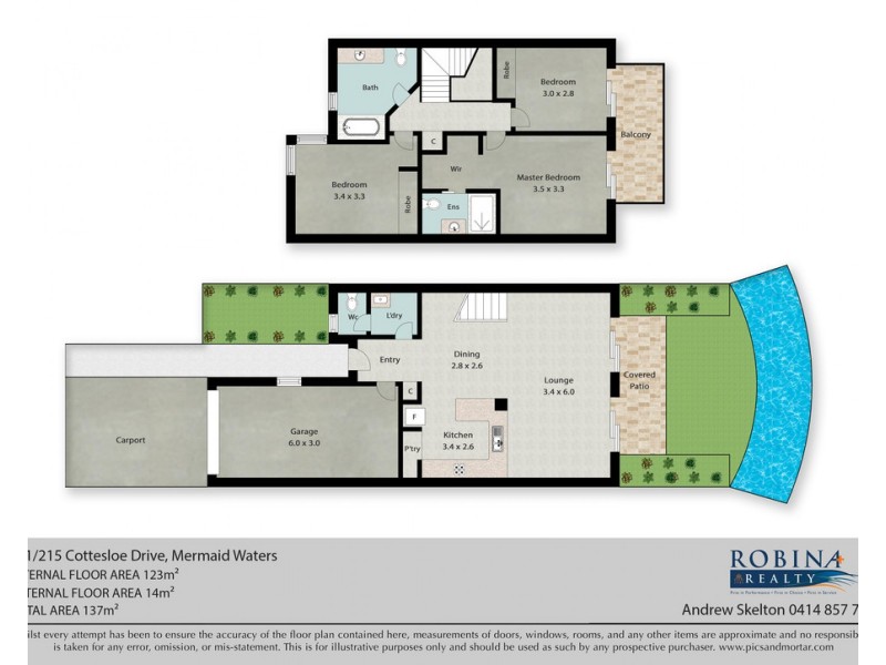 171/215 Cottesloe Drive, Mermaid Waters QLD 4218