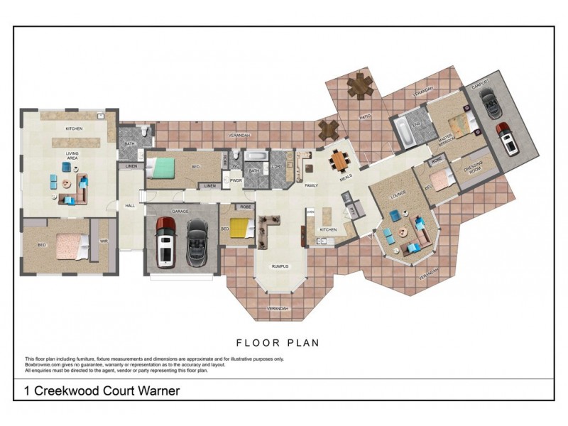 1 Creekwood Court, Warner QLD 4500 Floorplan