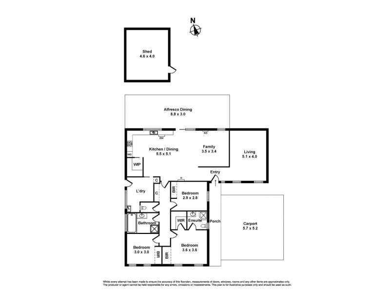 20 Burt Street, Altona VIC 3018 Floorplan