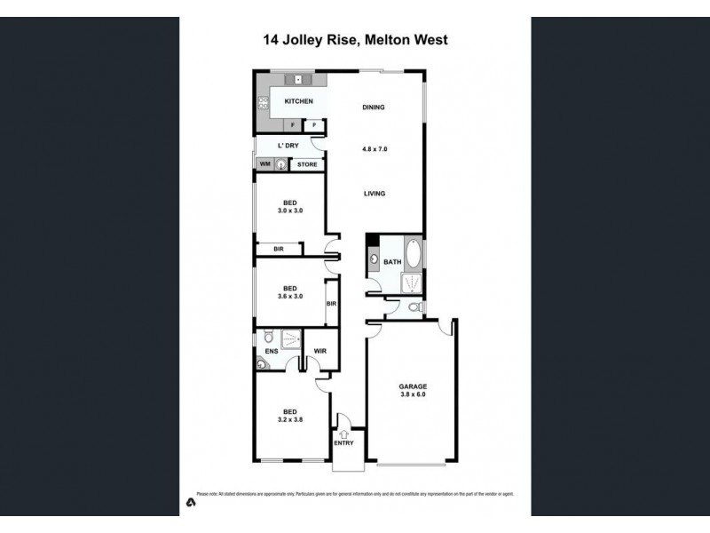 14 Jolley Rise, Harkness VIC 3337 Floorplan