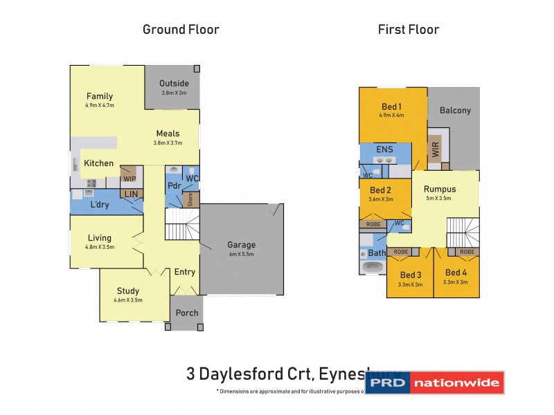 3 Daylesford Court, Eynesbury VIC 3338 Floorplan