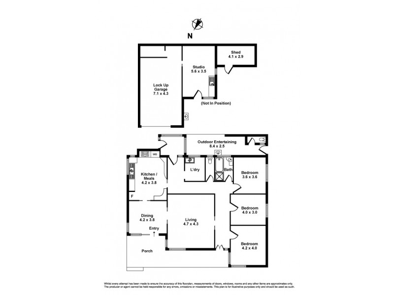19 Deutgam Street, Werribee VIC 3030 Floorplan