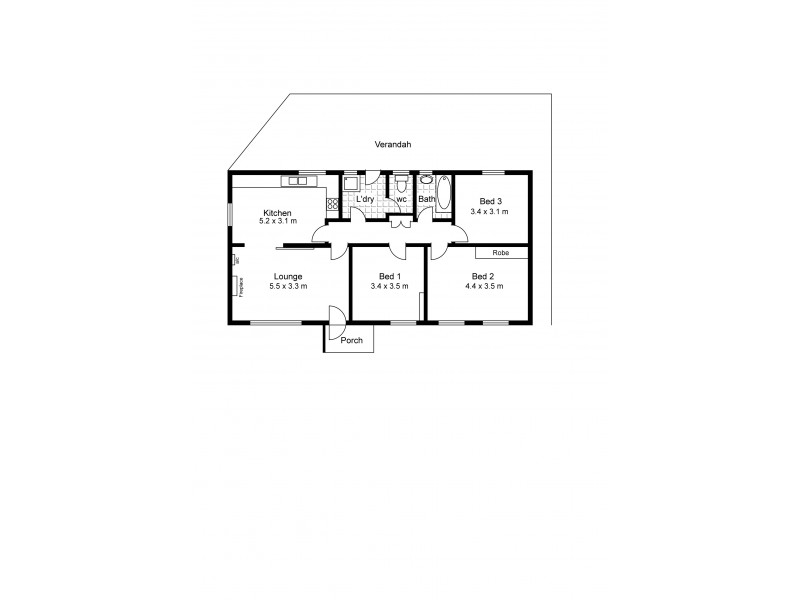36 Oak Avenue, Clovelly Park SA 5042 Floorplan