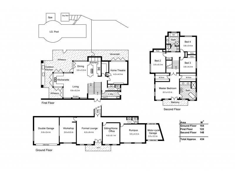 4 Waterhouse Court, Craigburn Farm SA 5051 Floorplan