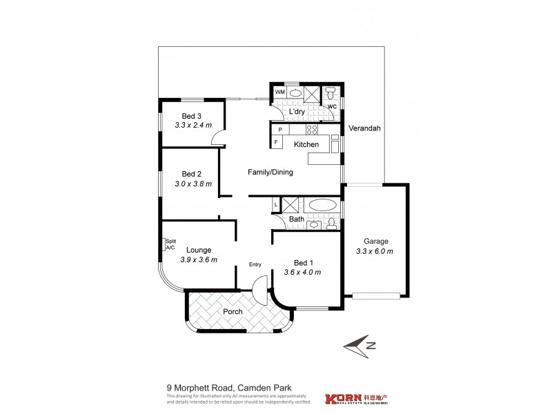 9 Morphett Road, Camden Park SA 5038 Floorplan