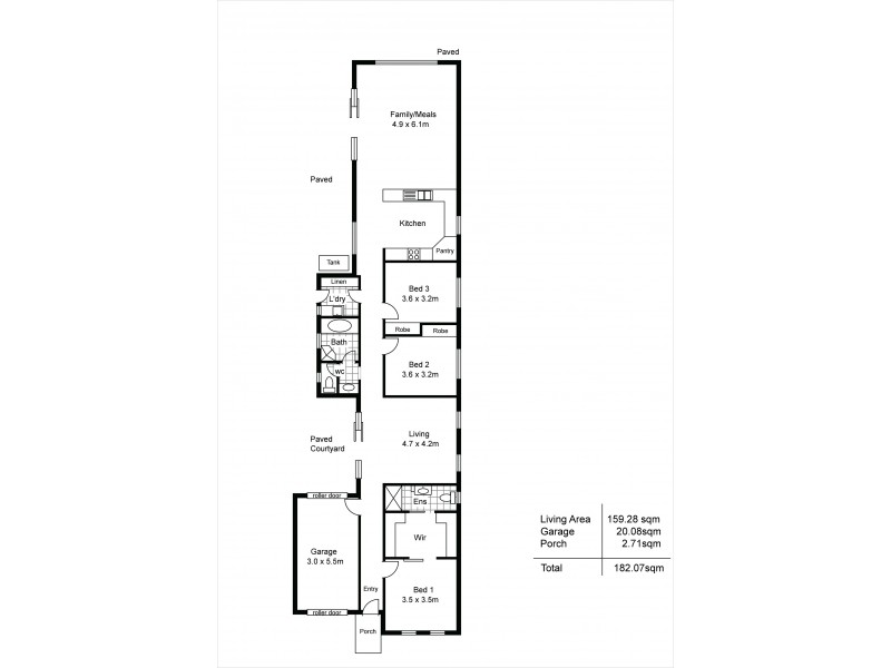 17A Curzon Street, Camden Park SA 5038 Floorplan