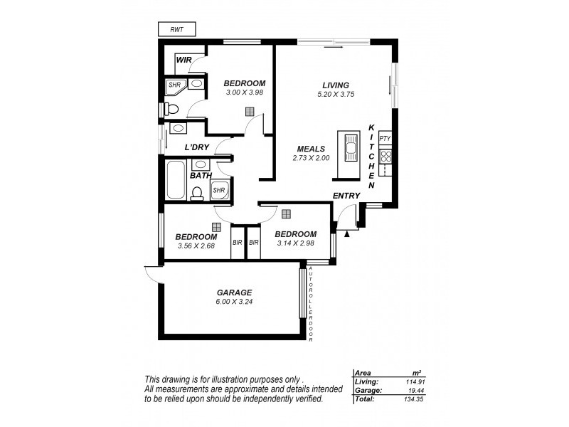 2/54 Trimmer Parade, Woodville West SA 5011 Floorplan