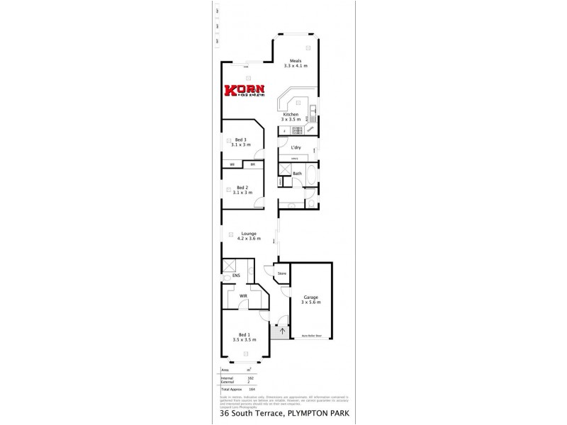 36 South Terrace, Plympton Park SA 5038 Floorplan