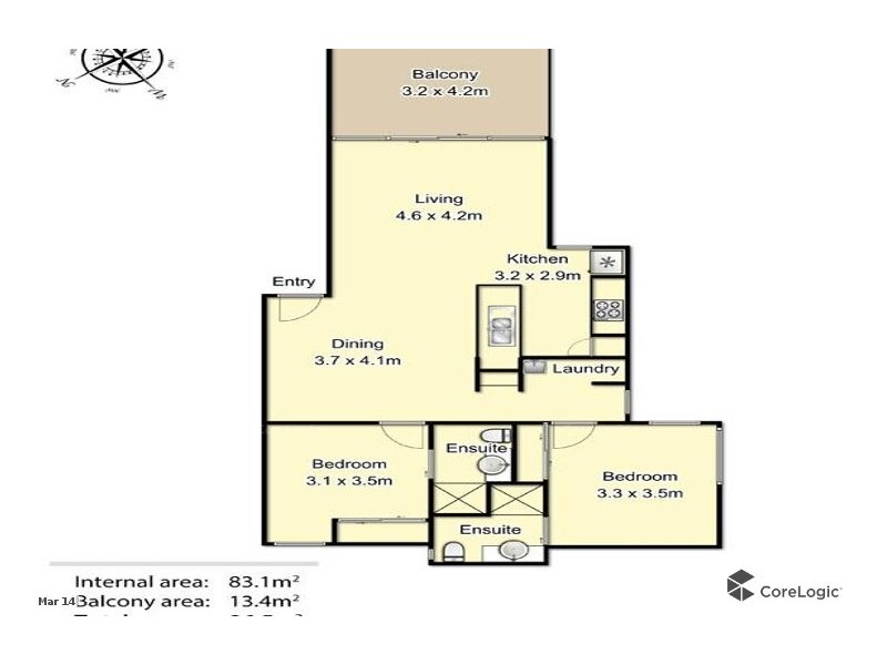2/19 Bradbury Street, Nundah QLD 4012 Floorplan
