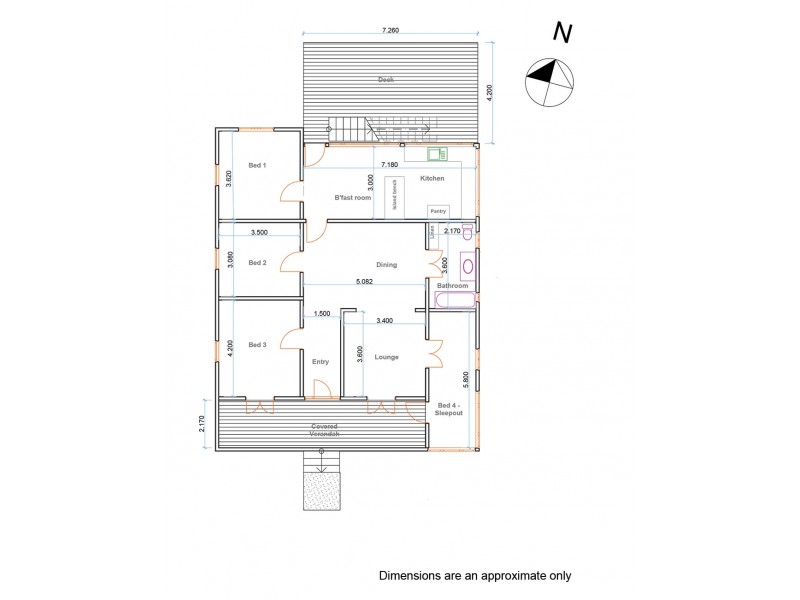 Kilcoy QLD 4515 Floorplan