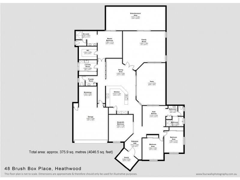 48 Brush Box Place, Heathwood QLD 4110 Floorplan