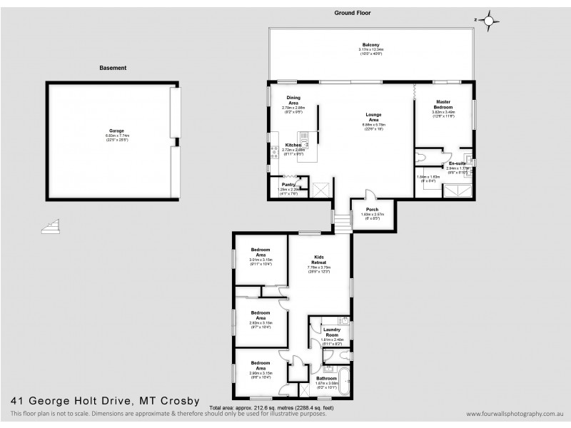41 George Holt Drive, Mount Crosby QLD 4306 Floorplan