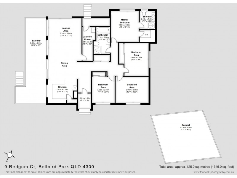 6 Redgum Ct, Bellbird Park QLD 4300 Floorplan