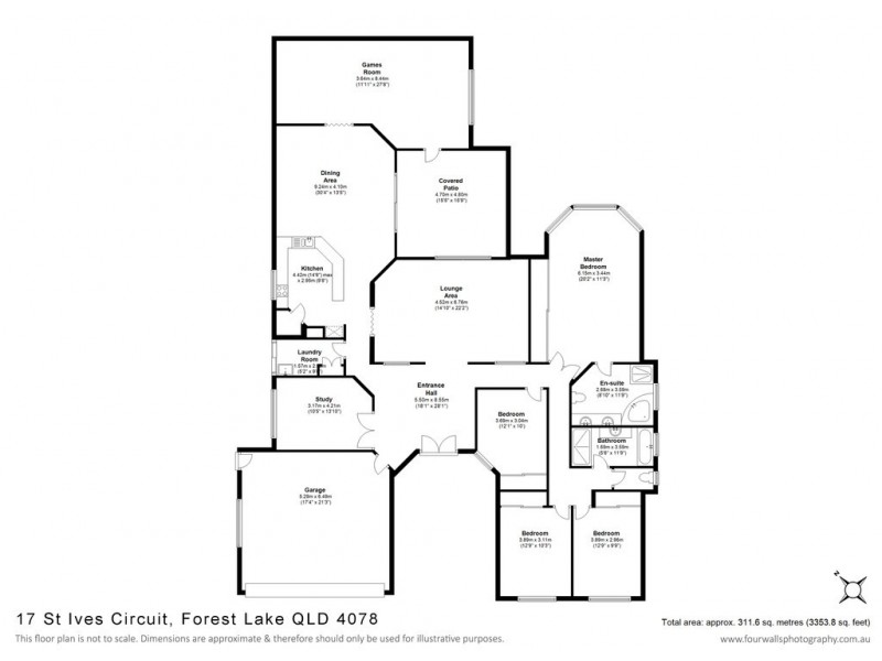 17 St Ives Circuit, Forest Lake QLD 4078 Floorplan